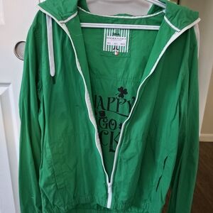 Denim & Flower Green Jacket